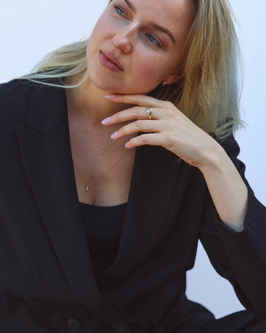 Bold dome ring