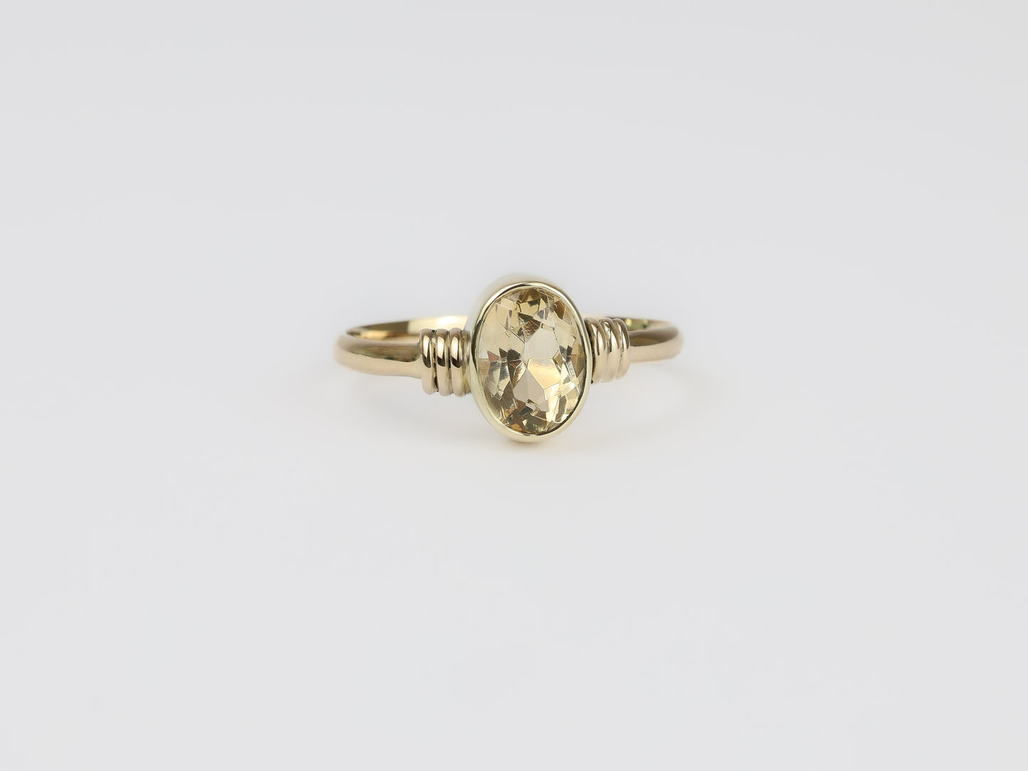 Trio ring Citrine