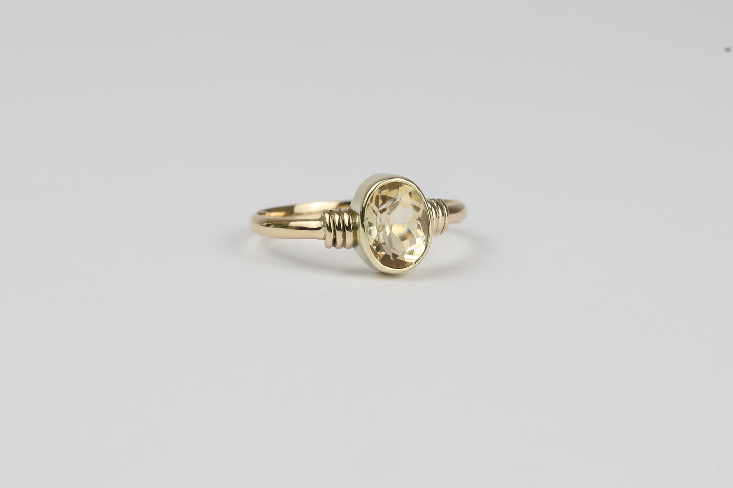 Trio ring Citrine