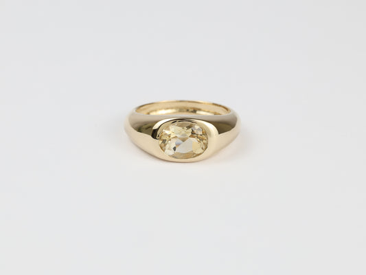 Bold dome ring