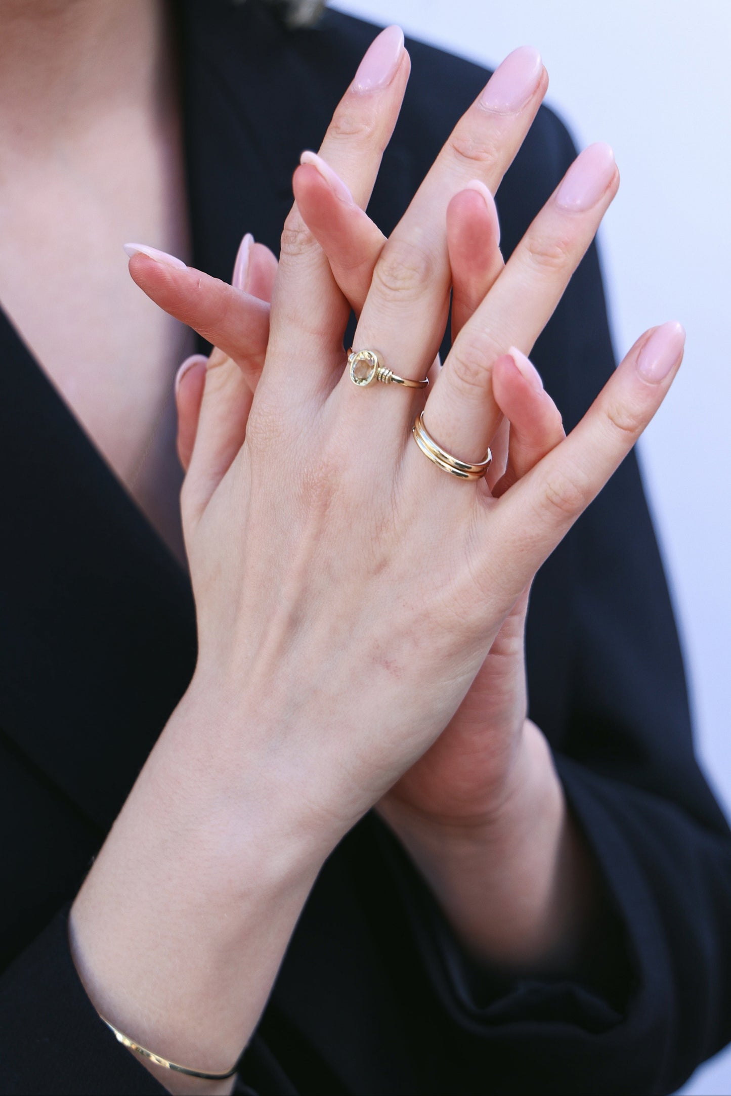 Trio ring Citrine